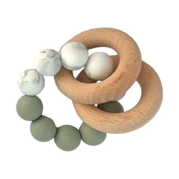 Chewies & More Basic Ringrammelaar Sage / Marble 1 Chewies & More Basic Ringrammelaar Sage / Marble