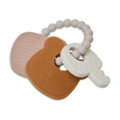 Jollein Teddy Bear Bijtring - Siliconen -Winkel Voor Babyproducten 213261 2 jollein bijtring siliconen teddy bear 15 x 11 x 1 cm4 760d