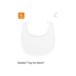 Nomi Eetblad - White -Winkel Voor Babyproducten 214339 2 nomi tray white top 220901 5526 rt 7f07