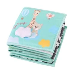 Sophie De Giraf Opvouwbaar Speelboek -Winkel Voor Babyproducten 230815 foldable book sophie la girafe pli 3716