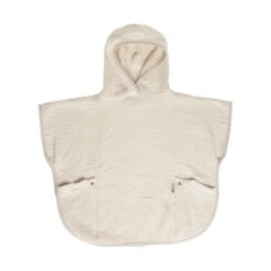 Bebe-Jou Pure Cotton Poncho Sand