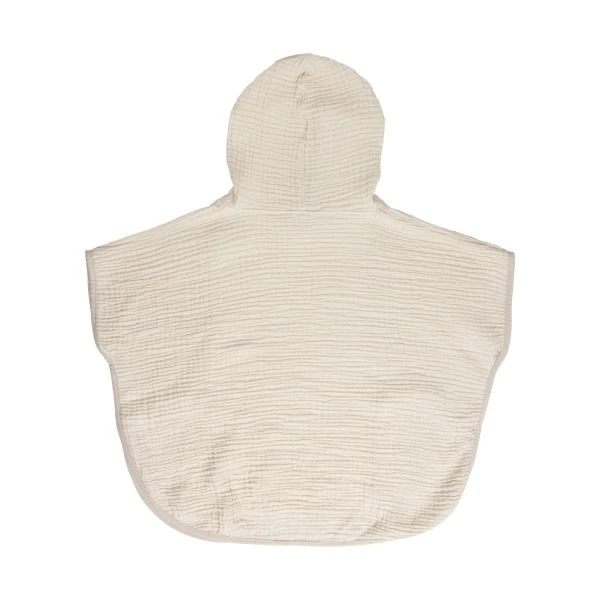 Bebe-Jou Pure Cotton Poncho Sand 2 Bebe-Jou Pure Cotton Poncho Sand - Afbeelding 2