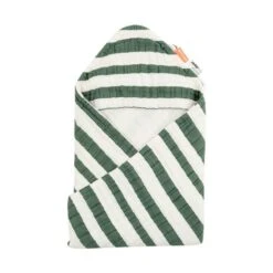 Done By Deer Stripes Badcape Green