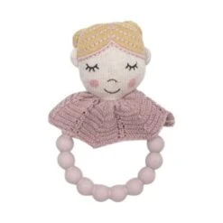 Smallstuff Rammelaar Doll Met Bijtring Powder