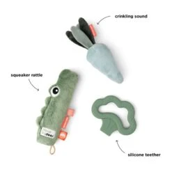 Done By Deer Croco Activity Set - Green -Winkel Voor Babyproducten 4033423 70 7118
