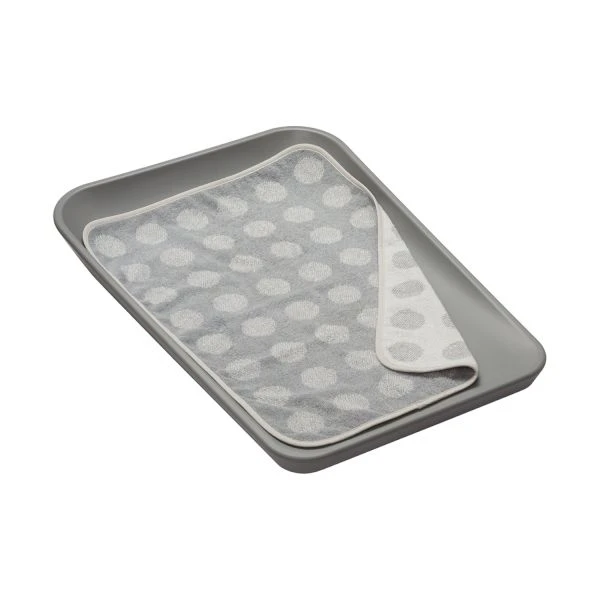 Leander Matty Waskussen Topper Cool Grey 2 Leander Matty Waskussen Topper Cool Grey - Afbeelding 2