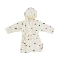 Done By Deer Sea Friends Badjas Beige 1-2 Jaar