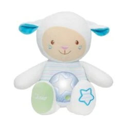 Chicco Schaapje Met Lieve Woordjes Nachtlamp Blauw