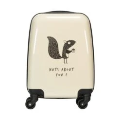 Babypark Squirrel Kinderkoffer - Bisque - 46 Cm