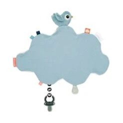 Done By Deer Happy Clouds Speendoekje - Blue -Winkel Voor Babyproducten Done By Deer Happy Clouds Speendoekje Blue 2 20e7