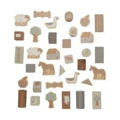 Jollein Farm Blokkenset -Winkel Voor Babyproducten Jollein Farm Blokkenset 1 ab4d