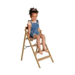 KAOS Klapp Kinderstoel - Inklapbaar - Oak Natural -Winkel Voor Babyproducten Klapp oak Karla5 5575
