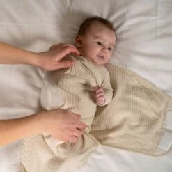 Lodger Seersucker Inbakerdoek - 0-4 Mnd - Birch -Winkel Voor Babyproducten Lodger Seersucker Inbakerdoek 0 4 Mnd Birch 4 e7a7