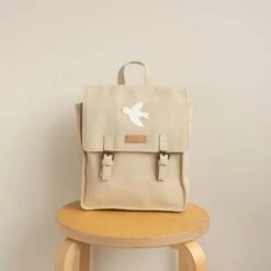 Nanami Bird Puffed Rugzak - Naturel -Winkel Voor Babyproducten Nanami Bird Puffed Rugzak Naturel 4 3ff2