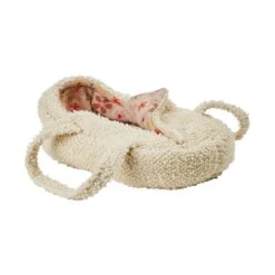 Smallstuff Poppen Reiswiegje Off White Bouclé