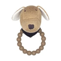 Smallstuff Rammelaar Dog Met Bijtring Nature