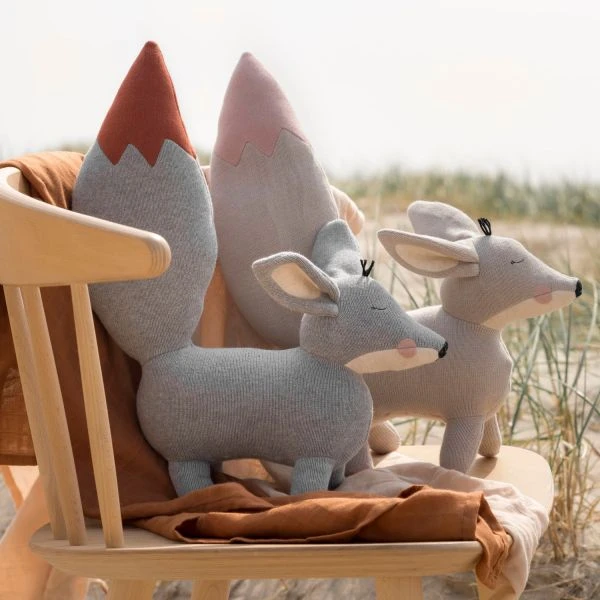 Baby Bello Finny The Fennex Knuffel Sandy Pink 2 Baby Bello Finny The Fennex Knuffel Sandy Pink - Afbeelding 2