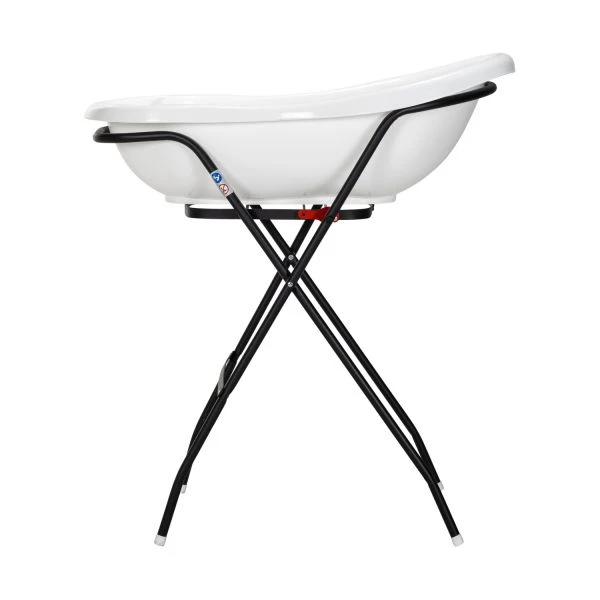 Basicline Basic Bad Zwart Klein + Badstandaard 2 Basicline Basic Bad Zwart Klein + Badstandaard - Afbeelding 2