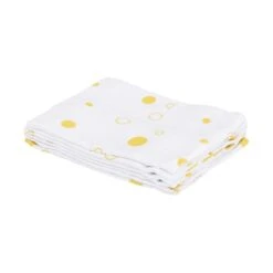 Basicline Bubble Hydrofiel Luiers Oker 6 Stuks