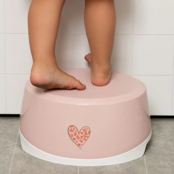 Bebe-Jou Leopard Opstapje Pink 2 Bebe-Jou Leopard Opstapje Pink - Afbeelding 2