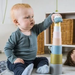 Dantoy Tiny BIO Stapeltoren -Winkel Voor Babyproducten dan cups 6030 04 hr 50c5