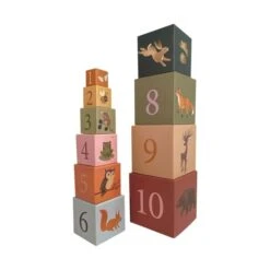 Filibabba Nordic Animals Stapel Blokken