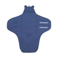 Jollein Basic Stripe Wikkeldeken Jeans Blue