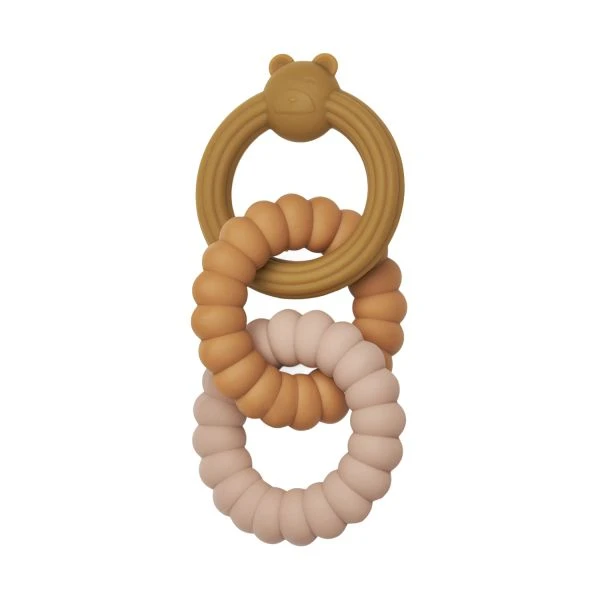 Liewood Gilbert Mr Bear Bijtring Almond Multi Mix 1 Liewood Gilbert Mr Bear Bijtring Almond Multi Mix