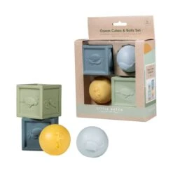 Little Dutch Ocean Blokken / Ballen Set -Winkel Voor Babyproducten little dutch ocean blokken ballen set 0fed