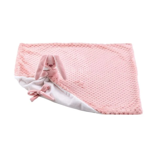 Nattou Pineapple Knuffeldoekje Oud Roze 1 Nattou Pineapple Knuffeldoekje Oud Roze