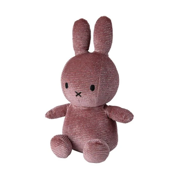 Nijntje Curduroy Sparkle Knuffel 23 Cm Pink 2 Nijntje Curduroy Sparkle Knuffel 23 Cm Pink - Afbeelding 2