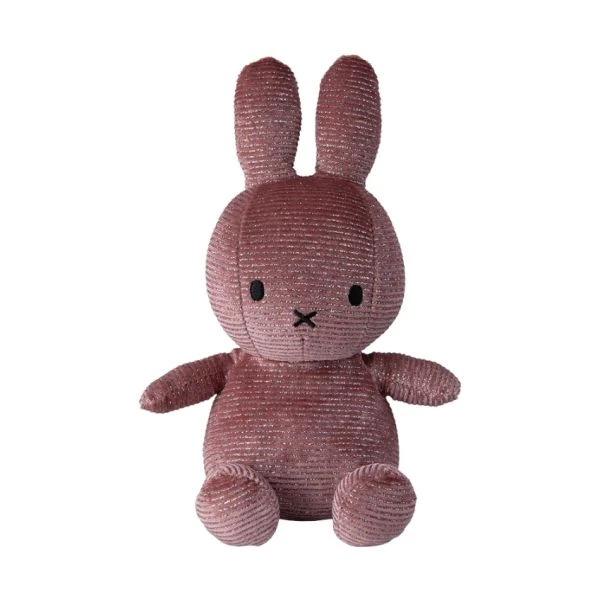 Nijntje Curduroy Sparkle Knuffel 23 Cm Pink 1 Nijntje Curduroy Sparkle Knuffel 23 Cm Pink