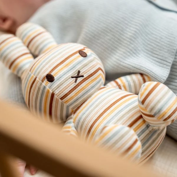 Nijntje Vintage Sunny Stripes All Over Knuffel 35 Cm - Afbeelding 2