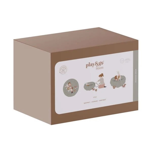 Play & Go Bloom 3-in-1 Speelkleed Meadow Green - Afbeelding 3