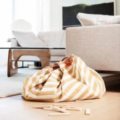 Play & Go Stripes Speelzak Mustard -Winkel Voor Babyproducten play go stripes speelzak mustard 1 a269