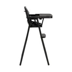 Puck Plain Kinderstoel Met Kussen Zwart -Winkel Voor Babyproducten puck plain kinderstoel met kussen zwart 5 7275