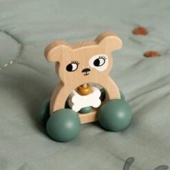 Roommate Dog Houten Rammelaar -Winkel Voor Babyproducten roommate dog houten rammelaar 3 34a7