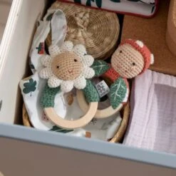 Sebra Flower Ringrammelaar -Winkel Voor Babyproducten sebra flower ringrammelaar 1 b60c