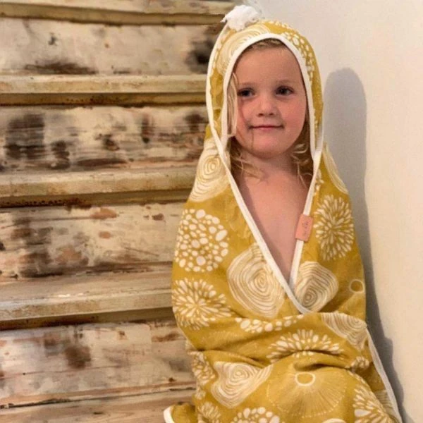 Witlof For Kids Sparkle Badcape Sweet Honey 4 Witlof For Kids Sparkle Badcape Sweet Honey - Afbeelding 4