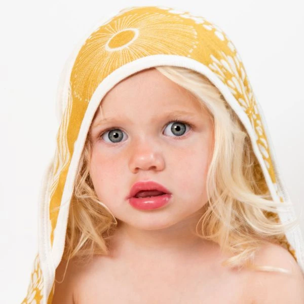 Witlof For Kids Sparkle Badcape Sweet Honey 2 Witlof For Kids Sparkle Badcape Sweet Honey - Afbeelding 2