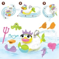 Yookidoo Jet Duck Create A Mermaid Badspeelgoed -Winkel Voor Babyproducten yookidoo jet duck create a mermaid badspeelgoed 5 4ad8