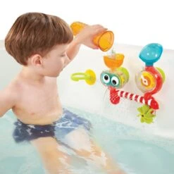 Yookidoo Spin 'N' Sprinkle Water Lab Badspeelgoed -Winkel Voor Babyproducten yookidoo spin n sprinkle water lab badspeelgoed 5 3b70